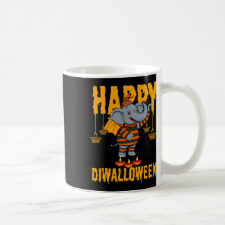 Happy Diwalihalloween Halloween Diwali  Coffee Mug