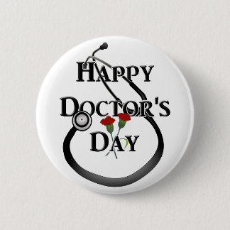 Happy Doctor's Day Button