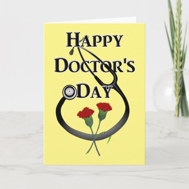 Happy Doctor's Day Card (Front)
