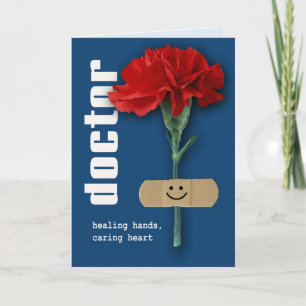Happy Doctors' Day. Customizable Greeting Card