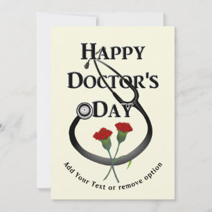 Happy Doctor's Day Holiday Card
