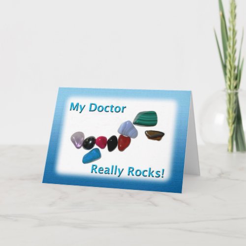 Happy Doctors Day My Doc Rocks Card