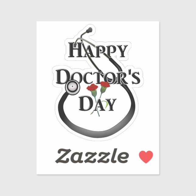 Happy Doctor's Day Sticker (Sheet)