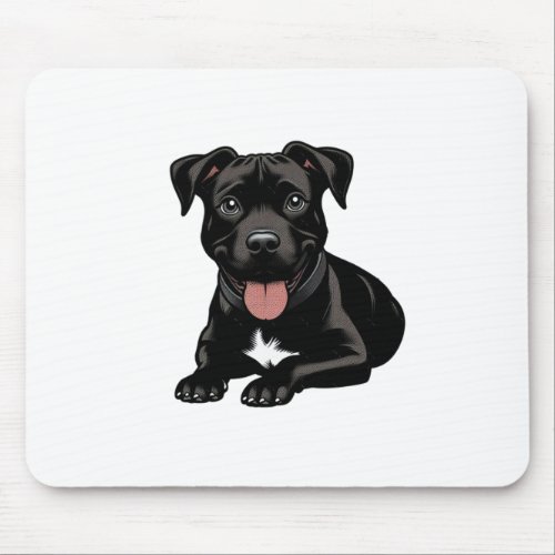 Happy Dog 4  Mouse Pad