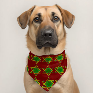 Happy Dog, add text, Pet Bandana Collar