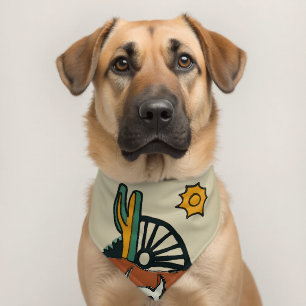 Happy Dog, add text, Pet Bandana Collar