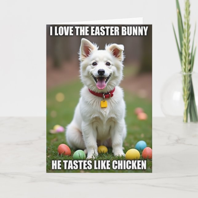 Happy Dog Fun Day Card (Front)