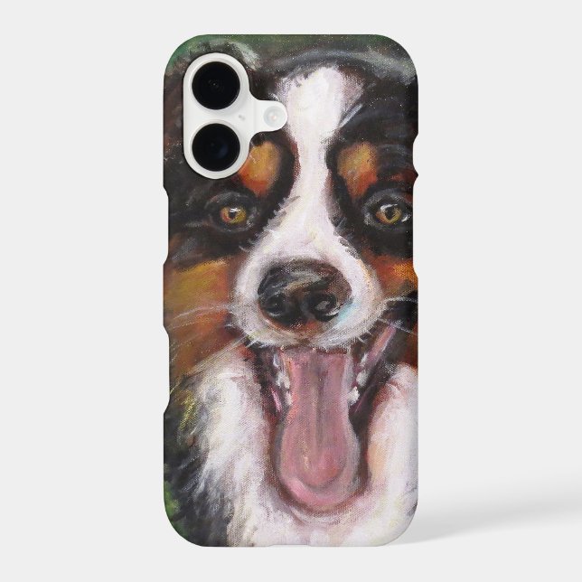 Happy Dog Iphone Case (Back)