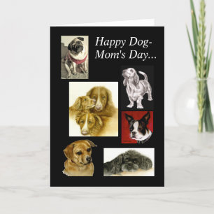 Happy Dog-Mom's Day Card