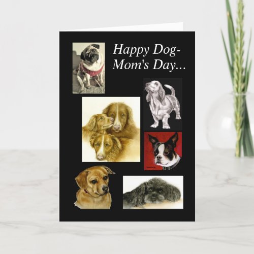 Happy Dog_Moms Day Card