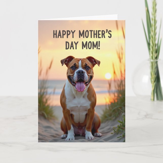 Happy Dog Mothers Day Card (Front)