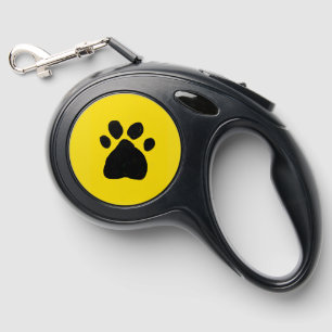 Happy Dog Paw  Retractable Pet Leash