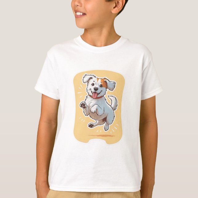 Happy Dog T-Shirt (Front)