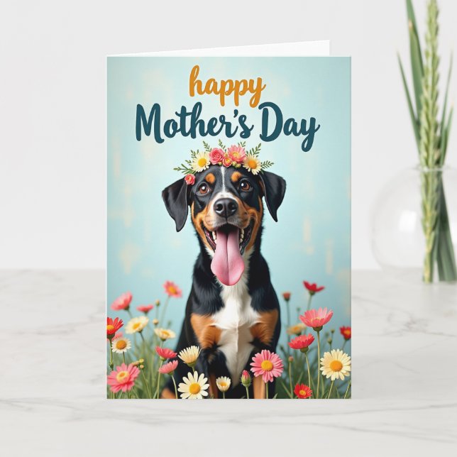 Happy Dog Wife Card (Front)