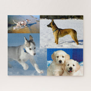 Happy dogs jigsaw puzzle