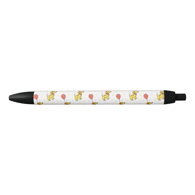 Happy Dogs with Balloons Pattern Pen (Front)
