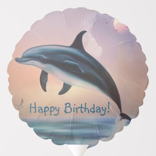 Happy Dolphin Balloon