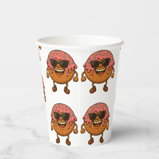 Happy Donuts Paper Cups