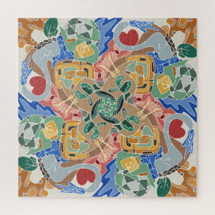 Happy Doodles: Around the World Jigsaw Puzzle