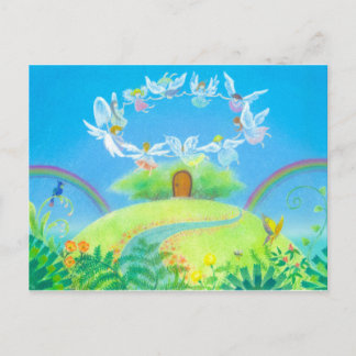 Happy Door Postcard