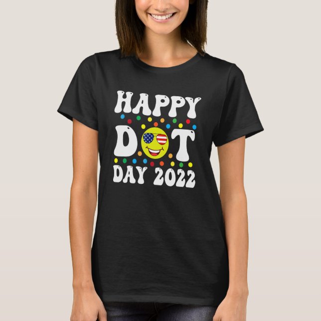 Happy Dot Day 2022 International Polka Dot day Kid T-Shirt (Front)