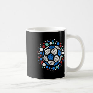 Happy Dot Day 2025 Polka Dot Soccer Ll Lover Boys  Coffee Mug