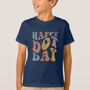 Happy Dot Day colorful T-Shirt