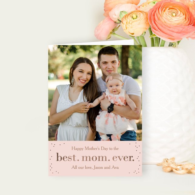 Happy Dots Mother's Day or Birthday Greeting Card (Creator Uploaded)