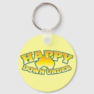 Happy Down under Keychain