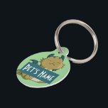 Happy Dragon Customizable Pet Tag<br><div class="desc">Show off your pet's inner dragon with this cute customizable name tag</div>