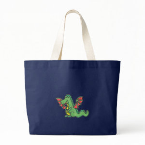Happy Dragon, tote bag bag