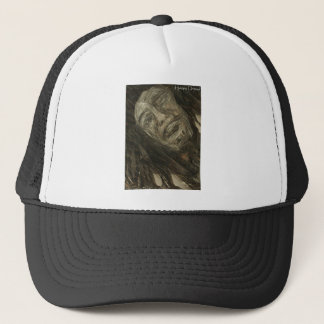 happy dread trucker hat