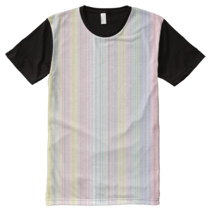 Happy Dream -Elegant Colorful stripe- All-Over-Print T-Shirt