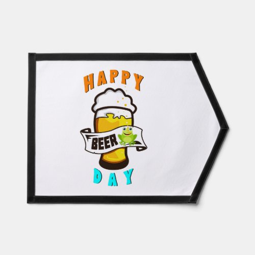 Happy Drink Day International Frogs 4 August Beer Pennant