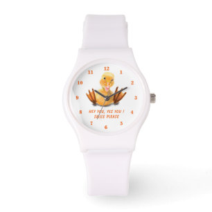 Happy Duck Funny Watch - Custom Text
