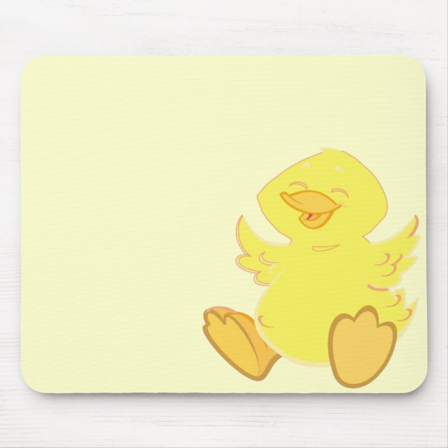 Happy Duck Mousepad (Front)