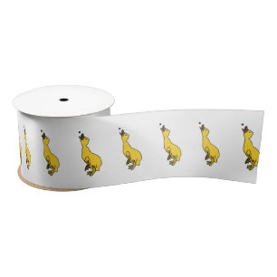 Happy Duckling and Butterfly Ribbon