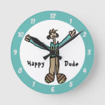 Happy Dude Wall Clock