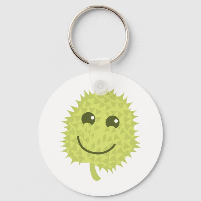 Happy Durian Keychain (Front)