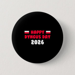 Happy Dyngus Day 2026 Polish Holiday Easter Monday Button