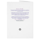 Happy Earth Day: Common Grackle Cards (Back)