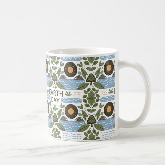 Happy Earth Day Gift Coffee Mug (Right)