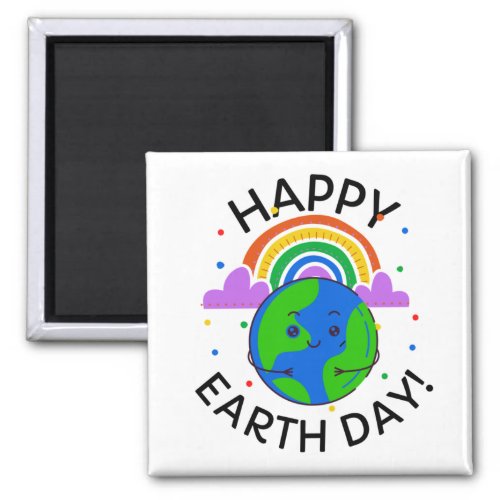 Happy Earth Day Magnet