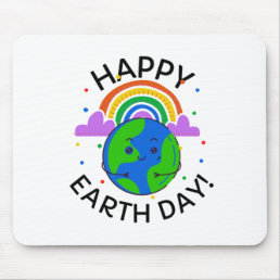 Happy Earth Day Mouse Pad