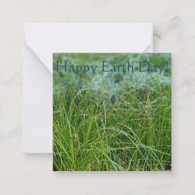 Happy Earth Day! Note Card (Front)