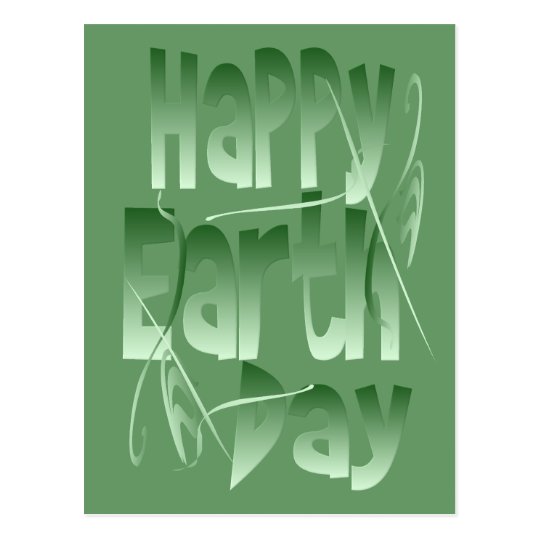 Happy Earth Day Postcard