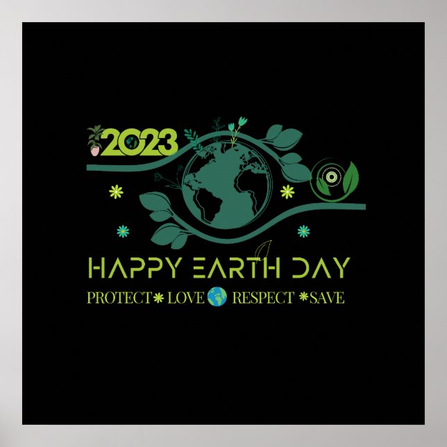 Happy Earth Day     Poster (Front)