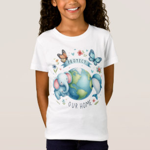 Happy Earth Day Protect Our Home Planet Earth T-Shirt