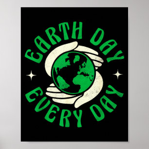 Happy Earth Day Shirt Cute Earth Day 2025 Men Wome Poster