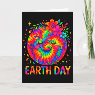 Happy Earth Day Shirt Cute Earth Floral Earth Day Card